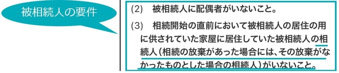 故人と同居していた子が相続放棄した場合は？（☓）