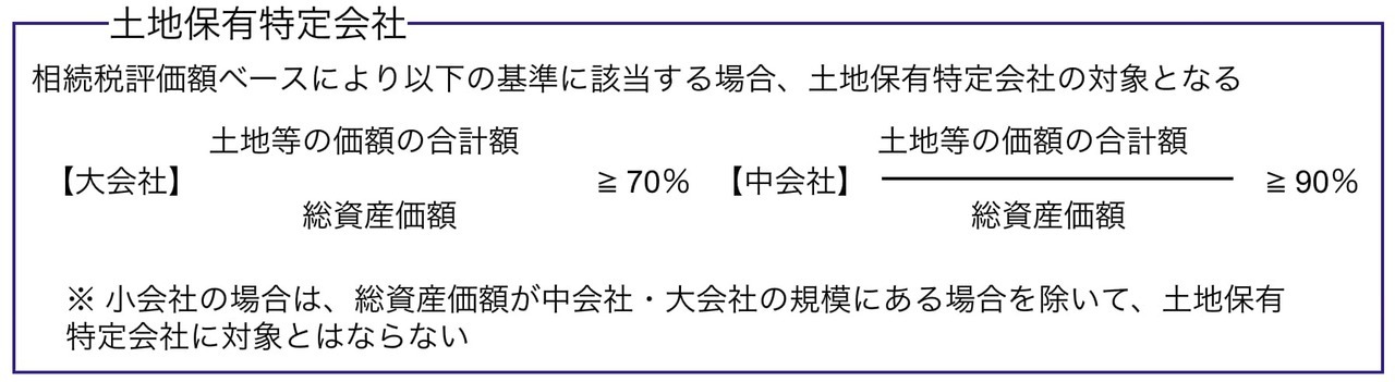 土地保有特定会社とは