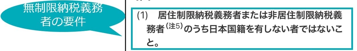 3.被相続人と取得者の要件